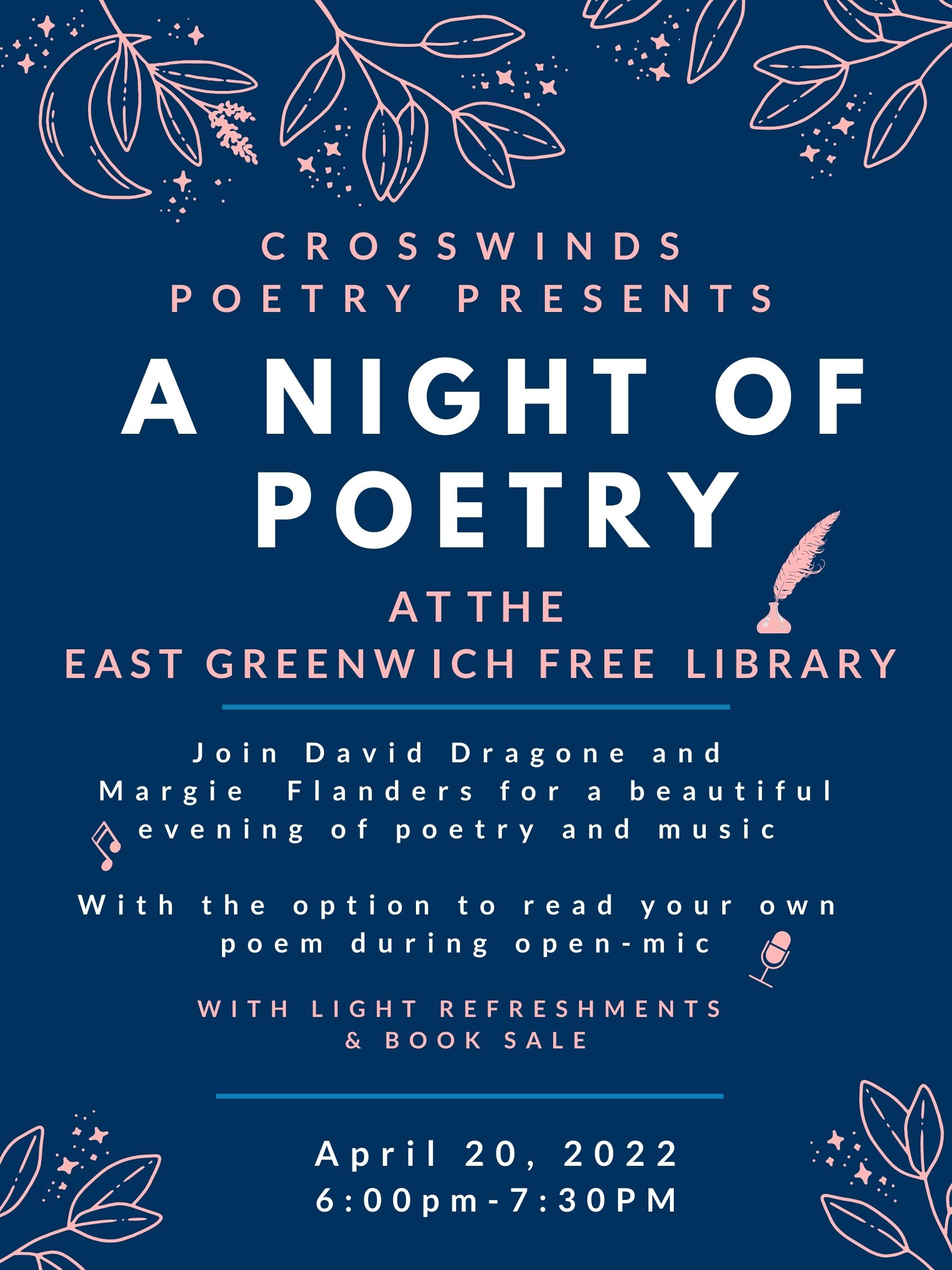 night of poetry poster