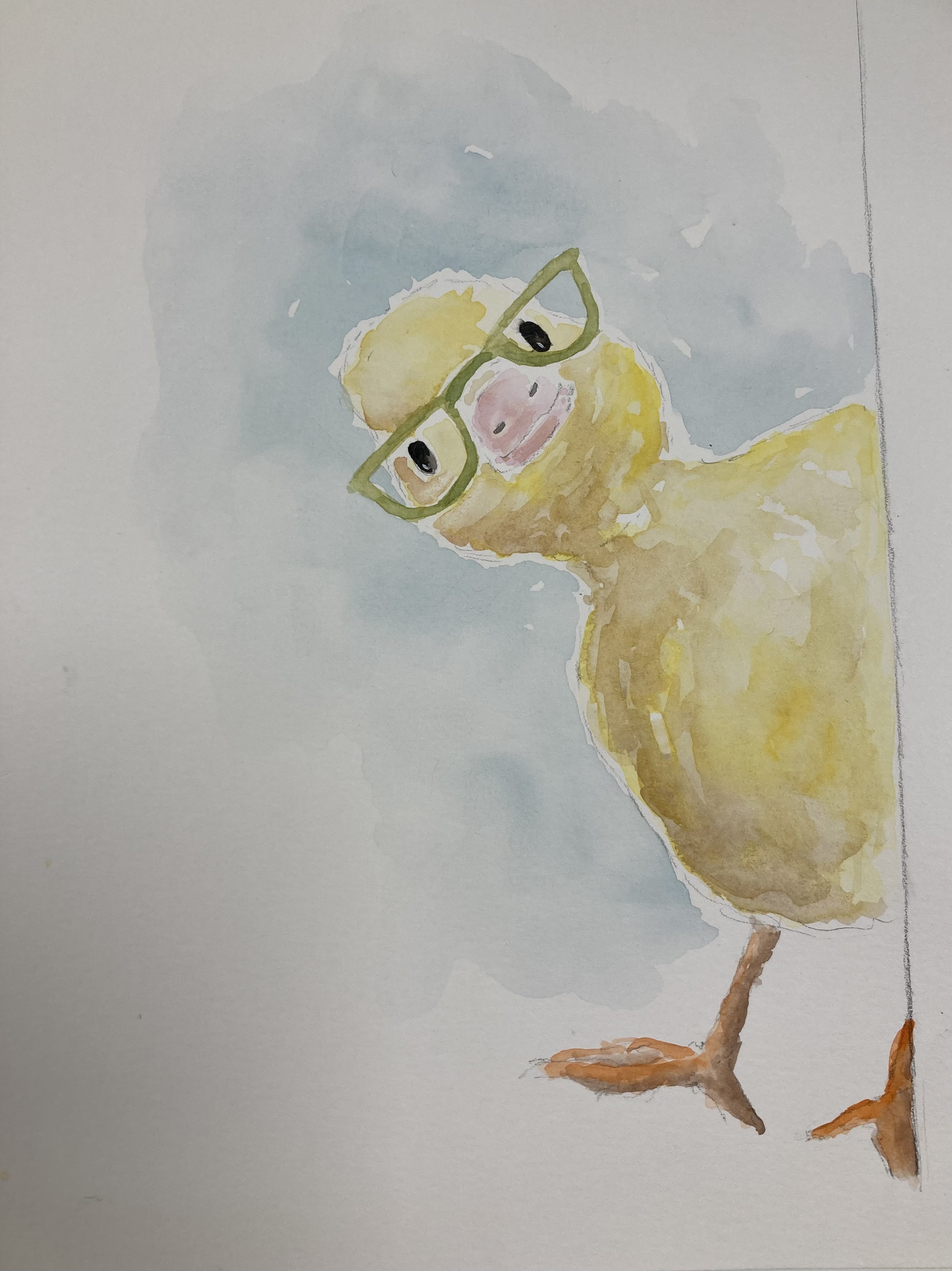 duck painting
