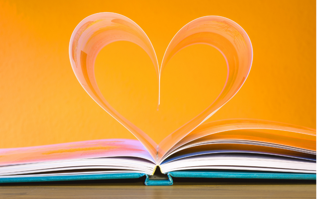 book heart